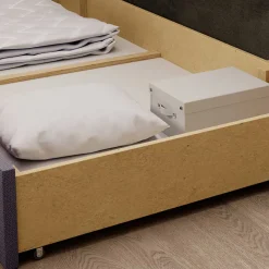 150x200 cm Bettsofa in Altrosa und Mauve - Tampa Sofas