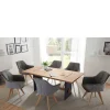 Best 180x90 cm Esstisch & Tischsessel - Khawala (siebenteilig) Sitzgruppe