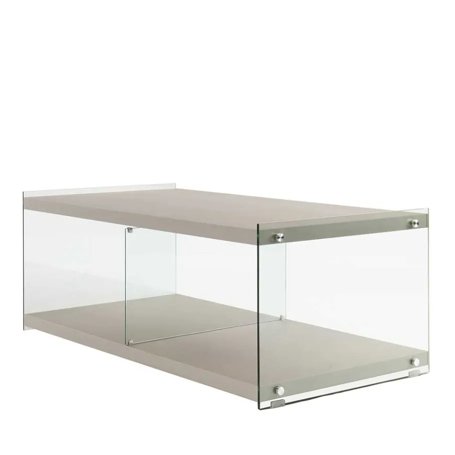 120x60 cm TV Tisch mit Glas Wangen - Culagan Tv & Hifi-Möbel|Lowboards