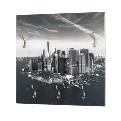 60x60 cm Wandgarderobe mit Fotodruck - Bahma Garderoben