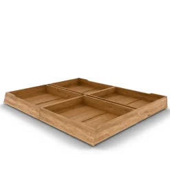 Sale 140x200 Designbett aus Wildeiche - Puwa Betten