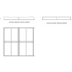 Sale 140x200 Designbett aus Wildeiche - Puwa Betten