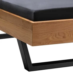 Sale 140x200 Wildeiche Bett mit Kufen - Manarola Betten