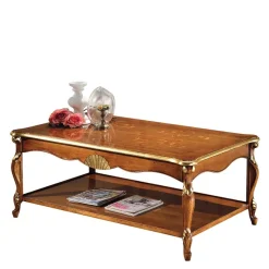 130x80 Wohnzimmertisch im Italienischen Stil - Carlenna Tische