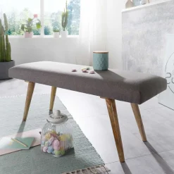 Sale 117x38cm Polsterbank im Mid Century Stil - Africo Sitzbank