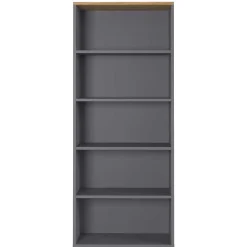 80x197x40 BĂŒro Ordnerregal mit fĂŒnf FĂ€chern - Ovgunia Regale