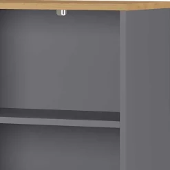 80x197x40 Büro Ordnerregal mit fünf Fächern - Ovgunia Regale