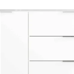 184x101x42 cm Design Sideboard mit Glas Beschichtung - Daven Sideboards