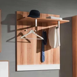 Clearance 88x106x33 cm Garderobe aus Kernbuche - Mandrey Garderoben