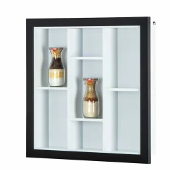 Sale 67x67x14 cm Hängeregal mit sieben Fächern - Vakasa Regale