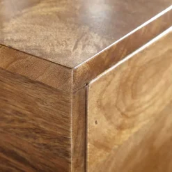 40x76x35 cm Hohe Nachtkommode mit einer Schublade - Kanados Kommoden