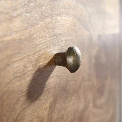 40x76x35 cm Hohe Nachtkommode mit einer Schublade - Kanados Kommoden