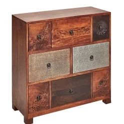 85x85x35 cm Kommode mit acht Schubladen - Welina Kommoden