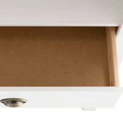 Clearance 75x205x40 cm Landhausregal in Weiß - Canarius Regale