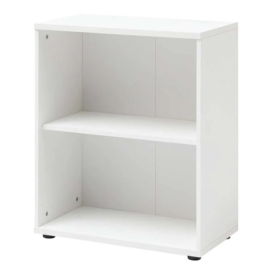Sale 65x80x35 cm Ordnerregal mit zwei Fächern in Weiß - Radiassu Regale