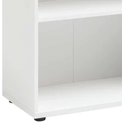 Sale 65x80x35 cm Ordnerregal mit zwei Fächern in Weiß - Radiassu Regale