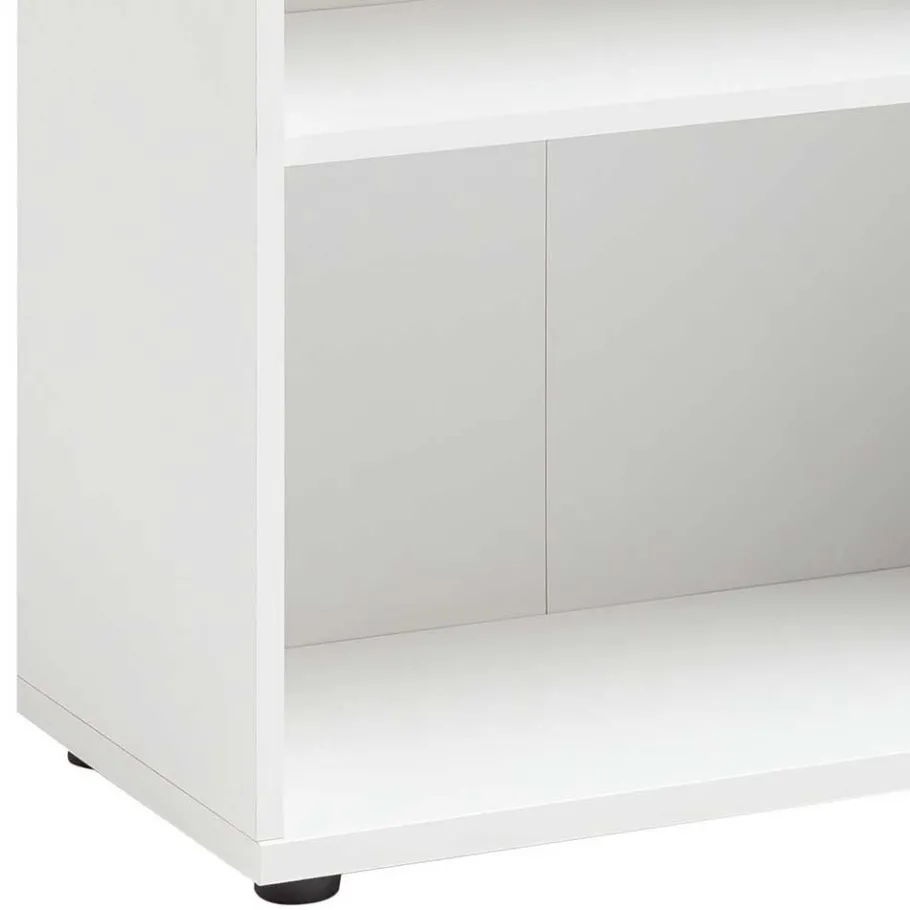 Sale 65x80x35 cm Ordnerregal mit zwei Fächern in Weiß - Radiassu Regale