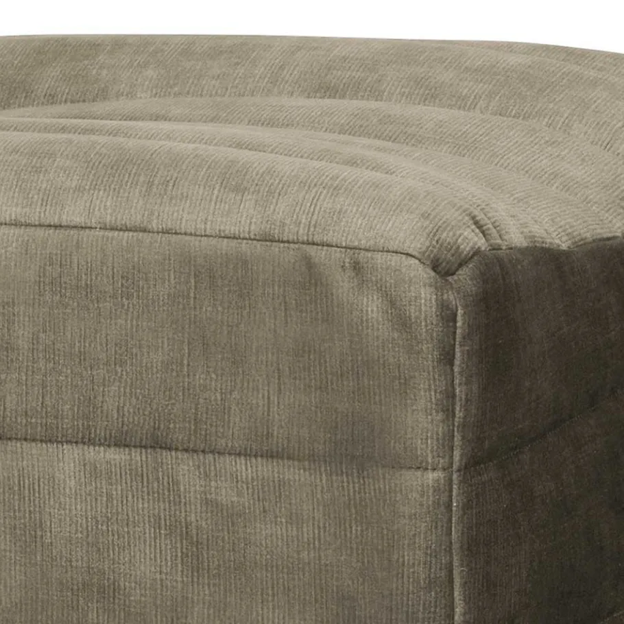 95x45x55 cm Polsterhocker mit Samt Bezug - Lalverma Hocker