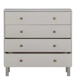 94x91x52 cm Skandi Kommode in Grau - Huvina Kommoden