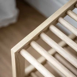 80x40x37 cm Skandi Schuhregal mit zwei Ablagen - Pluta Regale