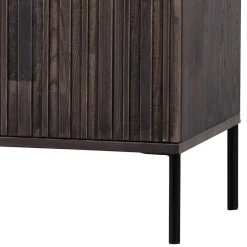 Best 150x56x44 Design Lowboard in Esche Dunkel - Eyes Lowboards