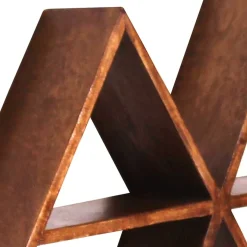 70x35x10 Design Wandregal Dreiecke - Rundo Regale