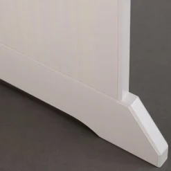 Outlet 110x45x37 Esszimmerbank in Weiß & Braun - Vatina Sitzbank