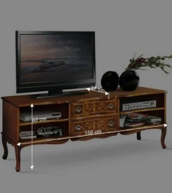 Sale 158x60x37 Fernsehunterschrank im Barockstil - Motiz Tv & Hifi-Möbel|Lowboards