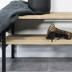 100x45x34 Flurbank mit Schuhablage - Fuladoma Regale