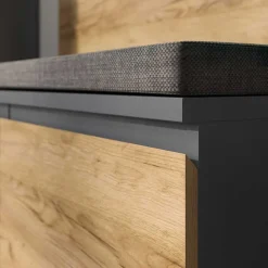 96x40x40 Flurbank mit zwei Türen - Orsecca Sitzbank