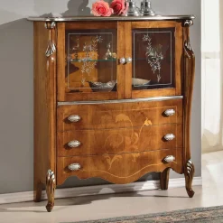 Best 107x120x40 Highboard im Italienischen Stil - Carlenna Highboards