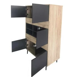 78x130x39 Highboard zweifarbig - Marica Highboards