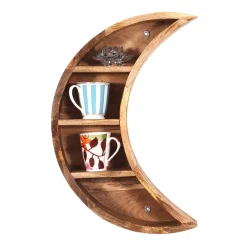 Sale 40x60x13 Hängendes Regal Mondsichel Design - Bageria Regale