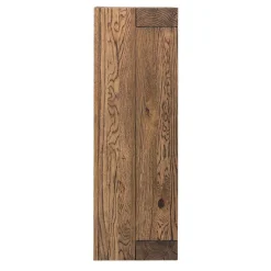 50x105x35 Hängevitrine aus Eiche in Wenge - Sieno Vitrinen