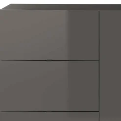 181x94x44 Hochglanz Kombi-Kommode in Grau - Eracosta Sideboards