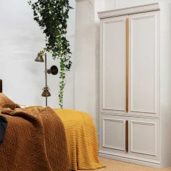 New 110x215x62 Kleiderschrank in Hellgrau - Emra Kleiderschränke|Schränke