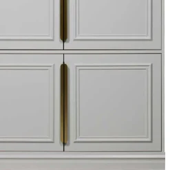 New 110x215x62 Kleiderschrank in Hellgrau - Emra Kleiderschränke|Schränke