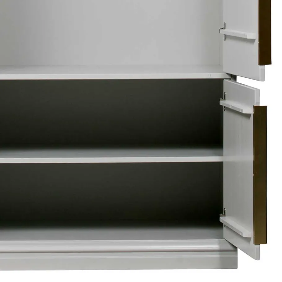 New 110x215x62 Kleiderschrank in Hellgrau - Emra Kleiderschränke|Schränke