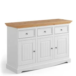 Best 130x85x45 Kombi-Kommode im Modern Country Style - Vitablo Sideboards