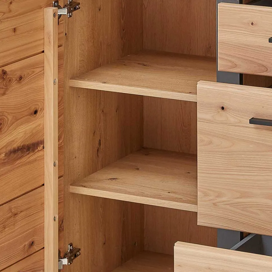 134x86x42 Kombi-Kommode teilmassiv - Latenda Sideboards