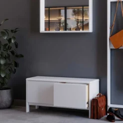 Sale 98x48x34 Kommode in Weiß aus Kiefer - Oranias Tv & Hifi-Möbel|Lowboards