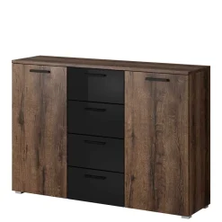 Best 132x93x38 Kommode in Wildeiche dunkel - Ulpro Sideboards