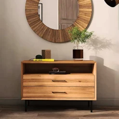 Sale 97x65x45 Kommode mit Fach & 2 Schubladen - Kerfa Lowboards|Tv & Hifi-Möbel