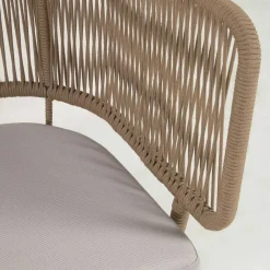 Sale 135x80x65 Kordelgeflecht Sofa mit Sitzpolster - Membres Sitzbank