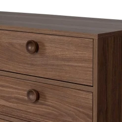 Sale 145x64x40 Mid Century Kommode in Walnuss - Essyno Tv & Hifi-Möbel|Lowboards