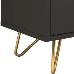 Clearance 120x45x40 Niedrige Kommode mit Klappe & Schublade - Tascam Tv & Hifi-Möbel|Lowboards