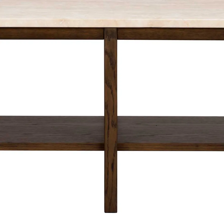 Sale 140x45x40 Offenes Regal in Beige Travertin - Calumha Tv & Hifi-Möbel|Lowboards