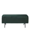 95x46x37 Polsterbank in Grün Samt - Vongura Sitzbank