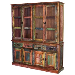 160x190x40 Recyclingholz Anrichte im Shabby Chic - Jamaica Schränke