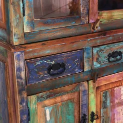 160x190x40 Recyclingholz Anrichte im Shabby Chic - Jamaica Schränke